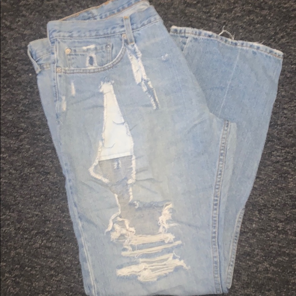Levi’s 514 skater cumstom jeans